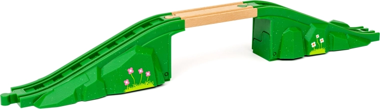 Leseni ločni most za vlakovne proge