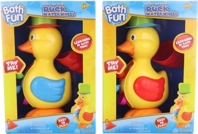 Račka za vodo z vodnim mlinčkom za v kopel