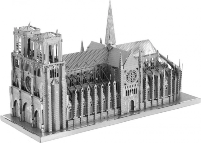 METAL EARTH 3D sestavljanka Katedrala Notre-Dame (ICONX)