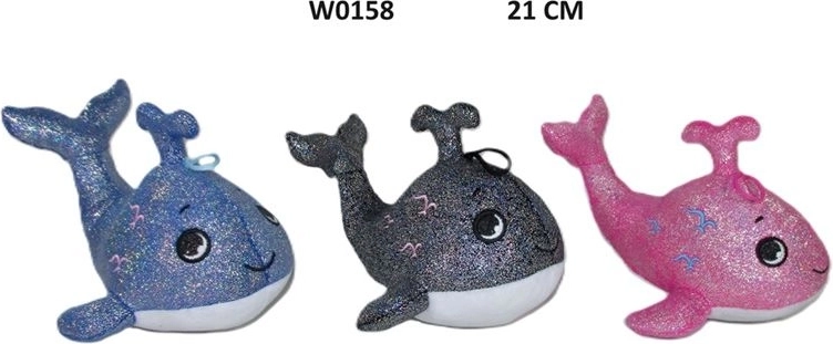 Figurica kita Wieloryb 21 cm (3 barvne različice)