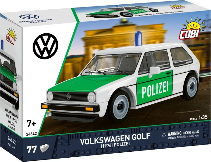 Cobi Volkswagen Golf I (1974) Polizei 1:35 - building set