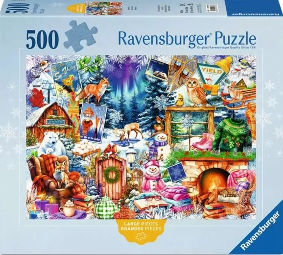 Ravensburger Mountain Village XXL Puzzle 500 pieces