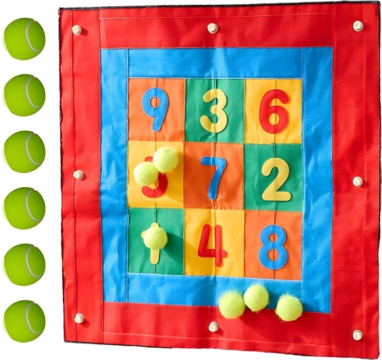 Masterkidz kvadratna tarča na ježka STEM za metanje na cilj