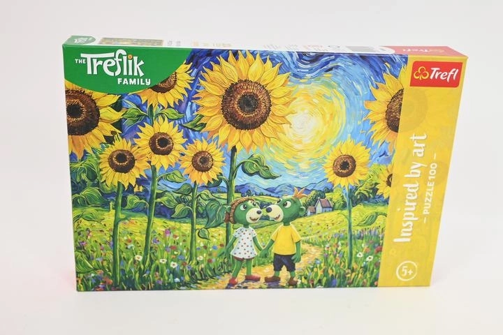 Trefl Inspired by Art sestavljanka 100 kosov sprehod med sončnicami
