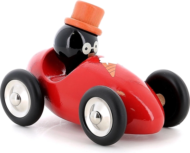 Vilac leseni dirkalni avtomobilček Pingvin René
