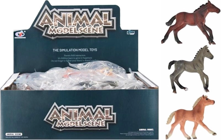 Plastično žrebe – realistična figurica, 10 cm