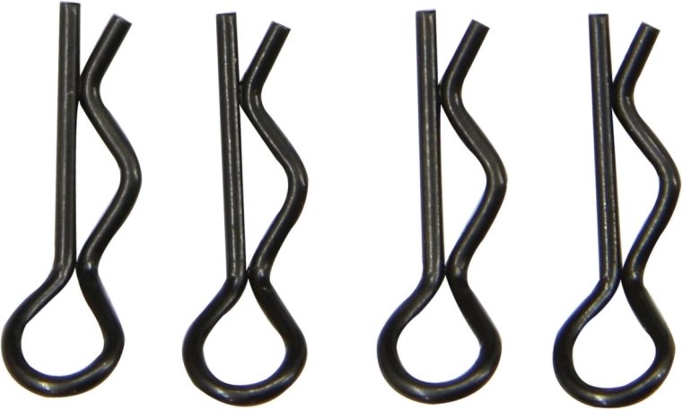 Body clips for Z18, scale 1:18, 4 pieces