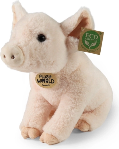 Plišasti prašiček Rappa Plush World 28 cm