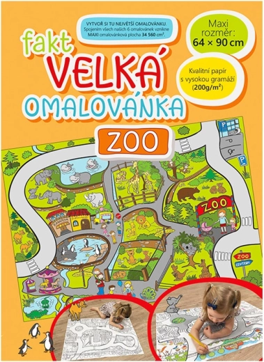 velika pobarvanka zoo