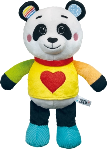 Mehka plišasta panda za crkljanje z zvoki