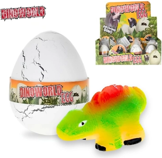 Dinoworld valilni in rastoči dinozaver v jajcu