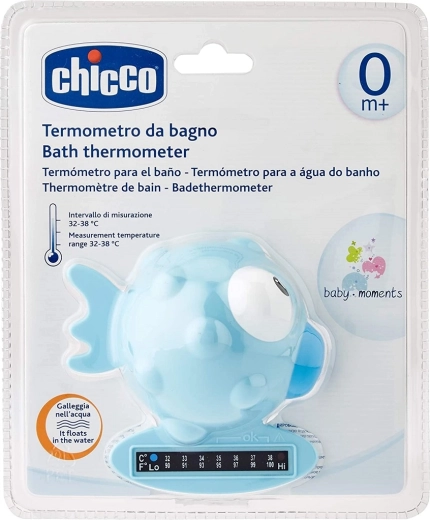Chicco termometer za kopel ribica svetlo modra