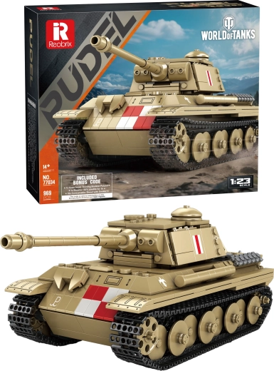 World of Tanks sestavljanka tanka Pudel (969 kosov)
