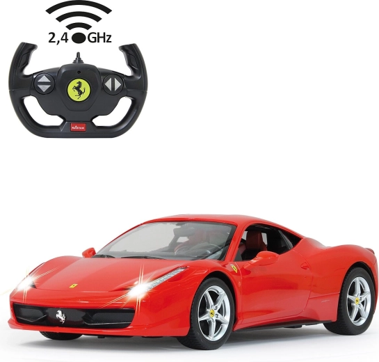 Radijsko vodeni avto JAMARA Ferrari 458 Italia 1:14, rdeč
