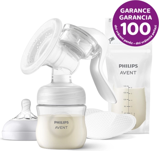 Philips Avent ročna prsna črpalka Natural Motion