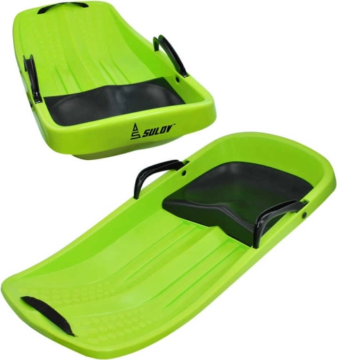Sulov Extreme sled Champion light green with seat and strap - 1 piece