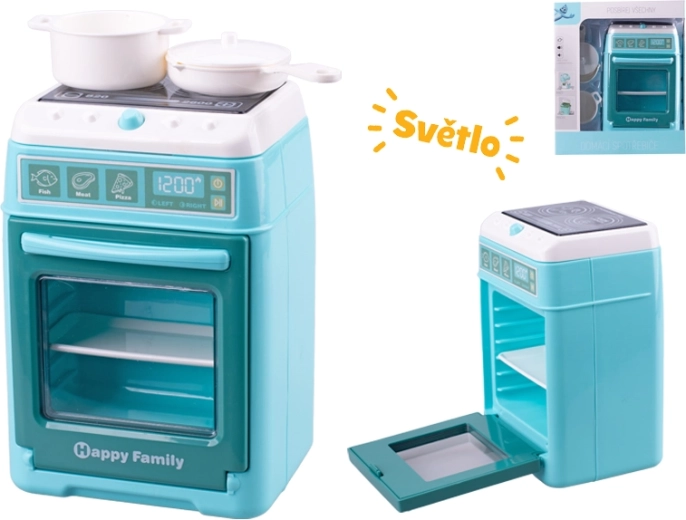 Otroški štedilnik z lučkami in zvoki, 15 × 10 cm