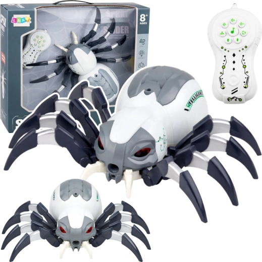 RC robotski pajek z dimom, lučmi in zvoki