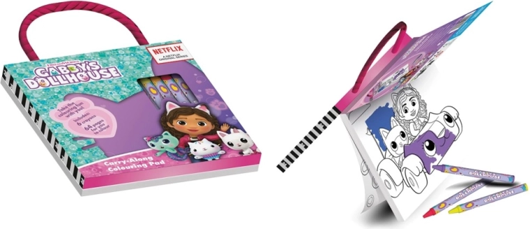 Gabby pobarvanke s barvicami – Gabbin čarobni domek