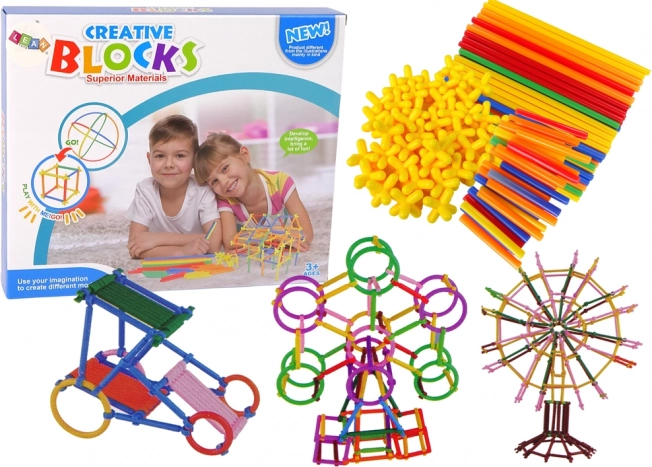 Gradbeni komplet palic in slamic