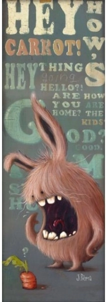 Vertikalna sestavljanka Zozoville: Korenček 1000 kosov