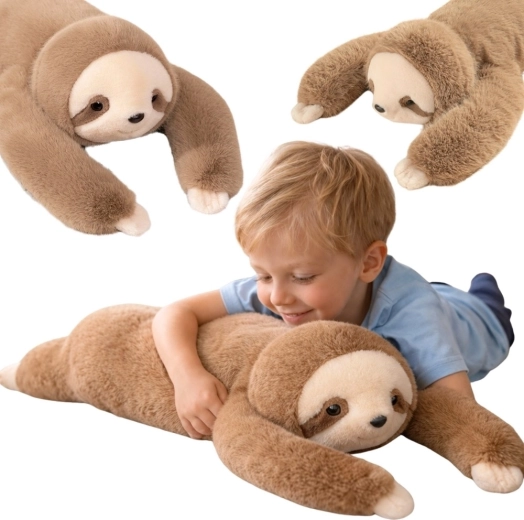 Woopie senzorični obteženi plišasti lenivec 65 cm 1,5 kg