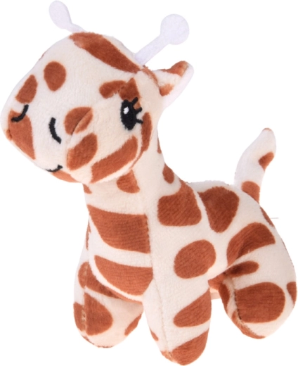 Safari Plush Giraffe with Squeaker