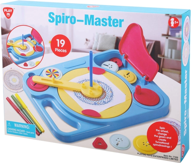 Spiro Master od Playgo – ustvarjalni spiralni risarski komplet