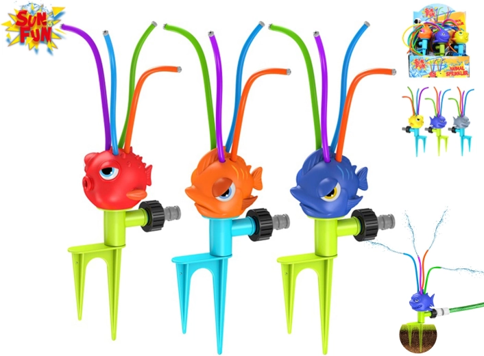 Vrtni otroški zalivalnik v obliki morskih živali Sun Fun