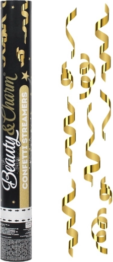 Konfeti top z zlatimi serpentini Beauty Charm