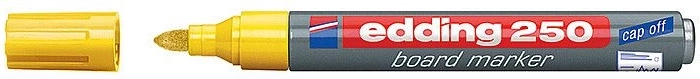Edding 250 Whiteboard Marker – Yellow