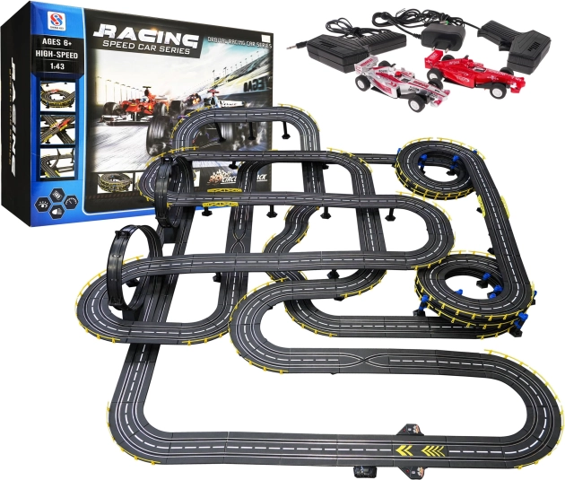 Mega Racing Track Crazy Loop 1:43