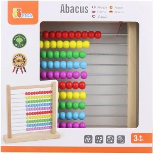 Leseni abakus Viga