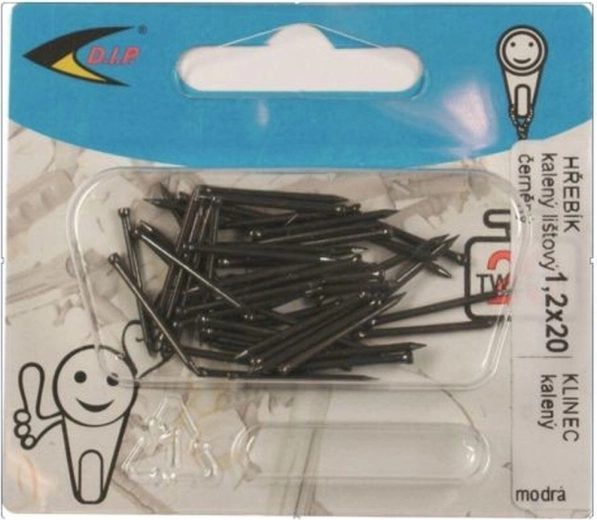 Kaljeni žeblji IXA 1,2 × 20 mm, 50 kosov