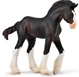 COLLECTA žrebe Clydesdale - črno