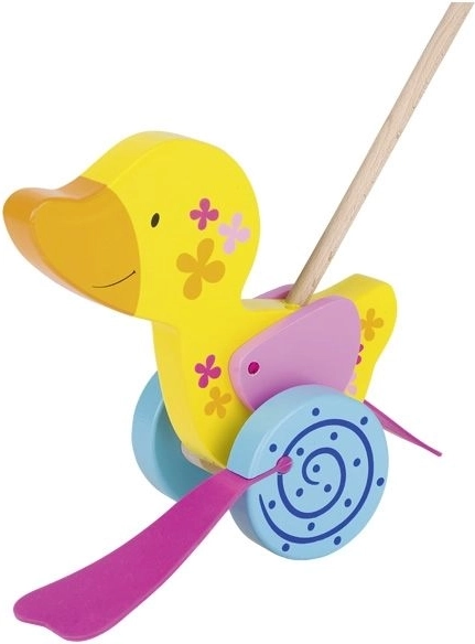 Lesena račkica na palici Goki