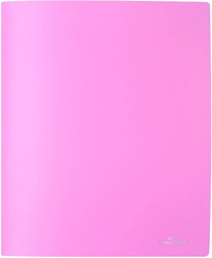 Mapa z 4 obročki A4 pastelno rožnata CONCORDE