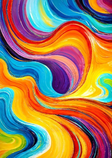 Enjoy Puzzle tekoči spekter 1000 delcev