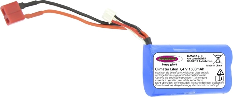 Baterija Jamara Climater Li-Ion 7,4 V 1500 mAh 11,1 Wh