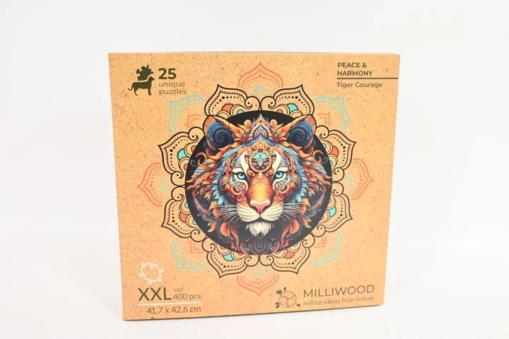Milliwood Peace and Harmony – tiger lesena sestavljanka 400 kosov