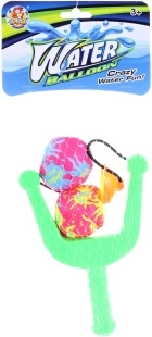 Slingshot with Water Balloons