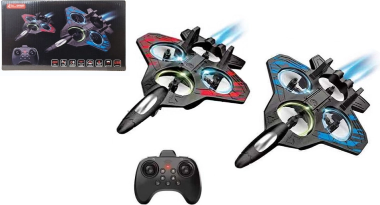 Daljinsko voden dron s svetlobnimi učinki