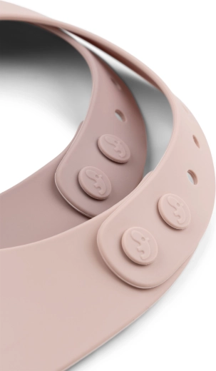 Done by Deer Ozzo pink silicone bibs - 2 pcs