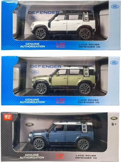 Kovinski model RANGE ROVER 1:32 s svetlobo in zvokom v škatlici