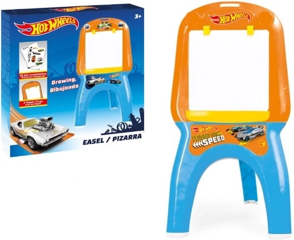 Dolu Hot Wheels stoječa otroška tabla za pisanje in risanje