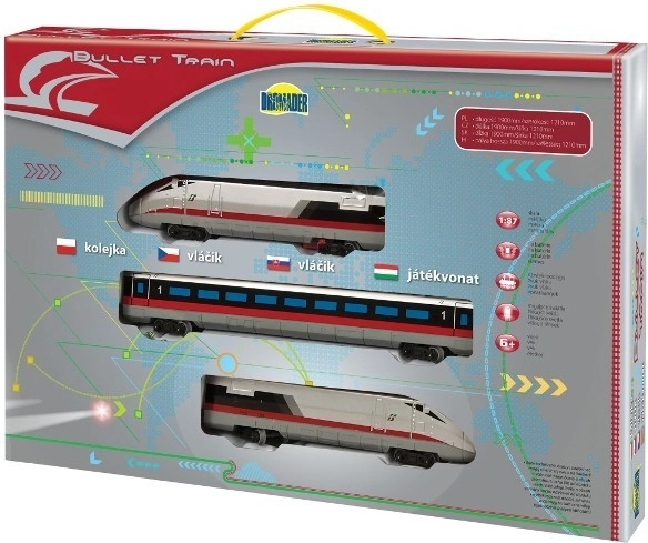 Vlakovna garnitura Bullet Train na baterije