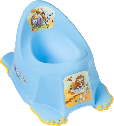 Children’s non-slip potty Safari blue