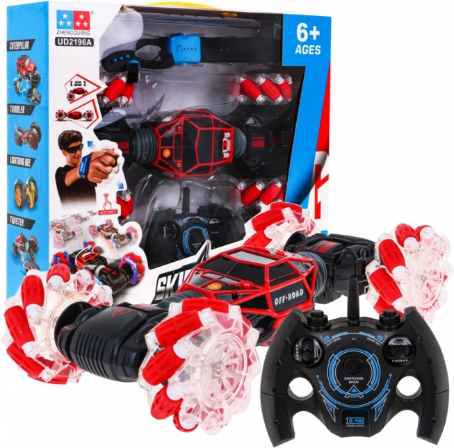 Stunt Vehicle for Kids 6+ Manual or Remote Control Model 1:16 + Sounds Lights