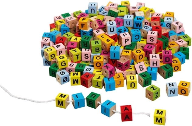 Colorful Threading Letters