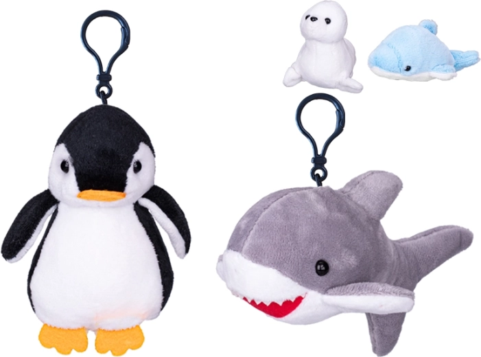 Plišasti obesek za ključe – morska žival 10 cm